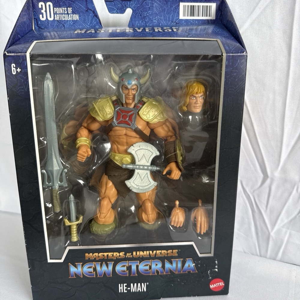 Mattel Masters of the Universe Masterverse New Eternia He-Man 7" Figure Sealed